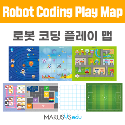 로봇 코딩 플레이 맵  (해당 상품은 제작 기간이 약 1~2주 소요되며 제작 상품이므로 주문 취소 및 교환이 불가합니다.)